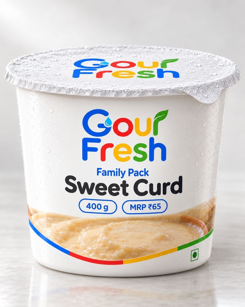 Gour Fresh Curd family pack